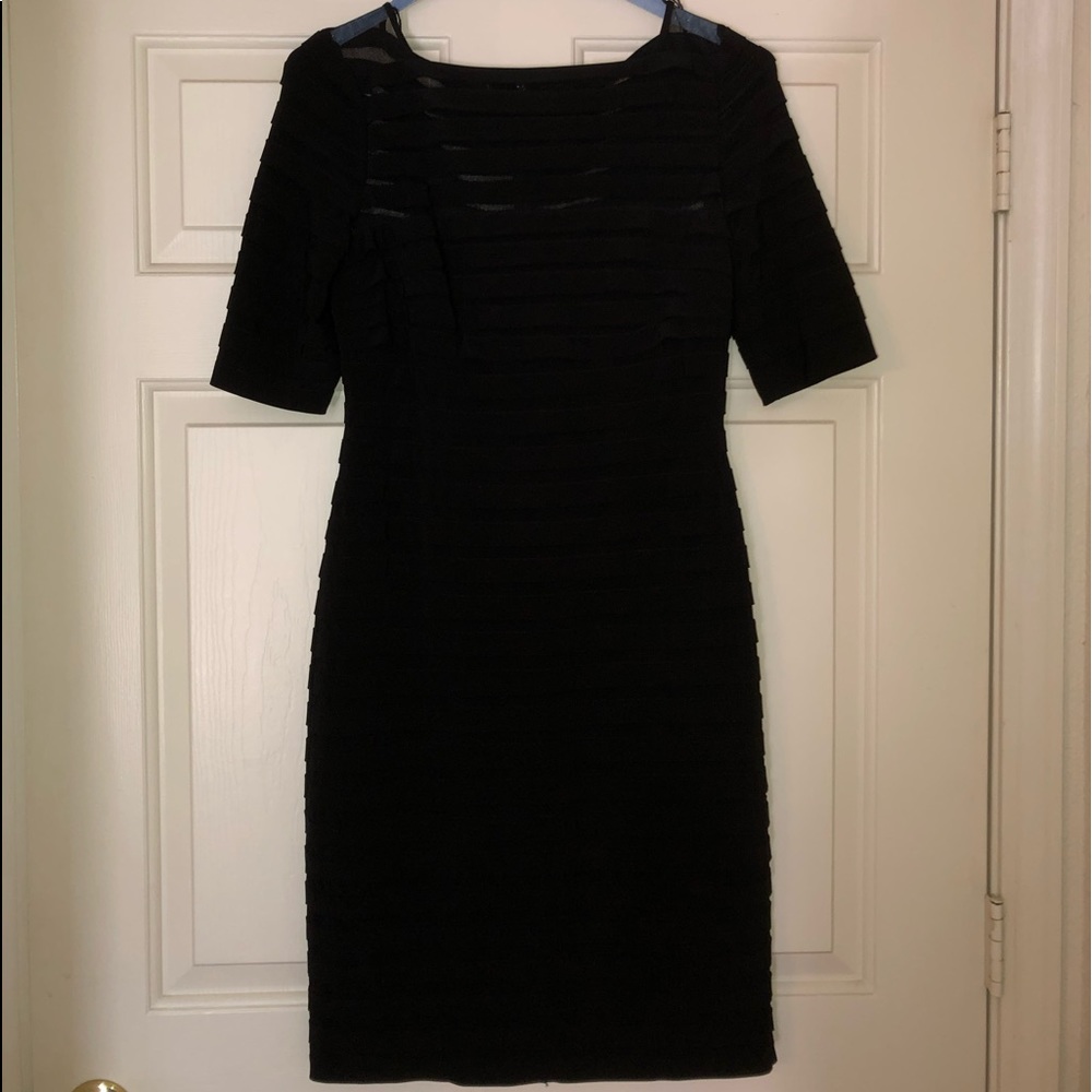 Formal black dress